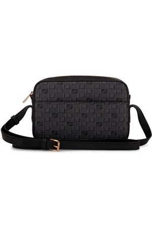 MOREAU Monogram leather crossbody bag