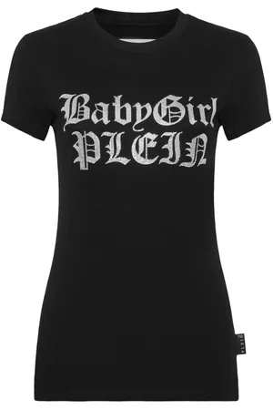 Philipp Plein Lettering cotton T-shirt