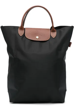 Longchamp Medium canvas tote bag