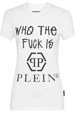 Philipp Plein Logo lettering cotton T-shirt