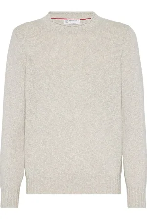 Brunello Cucinelli Crew-neck mélange jumper