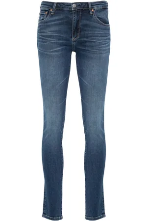 AG Jeans Low-rise skinny jeans