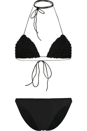 Amazuìn Janin ruffle-trim bikini set
