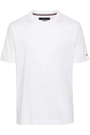 Tommy Hilfiger Logo-embroidered cotton T-shirt