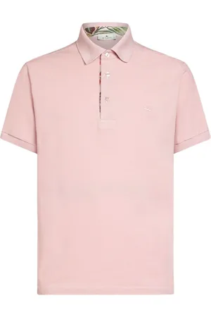 Etro Pegaso embroidery polo shirt