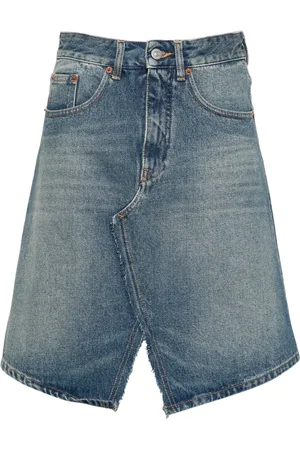 Maison Margiela Faded denim skirt