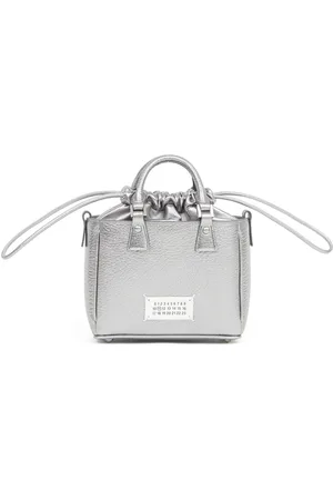 Maison Margiela 5AC metallic-effect tote bag