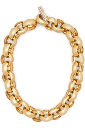 Marni Crystal-embellished chain necklace