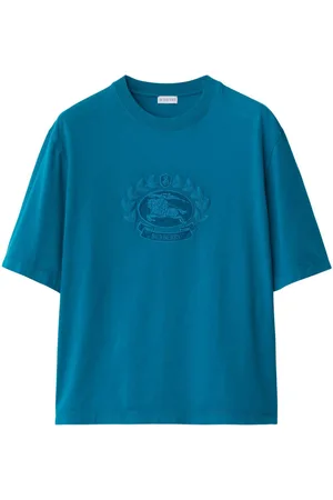 Burberry Oak Leaf Crest embroidered cotton T-shirt