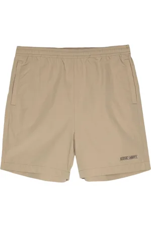 Izzue Logo patch shorts