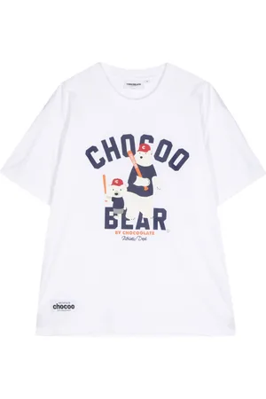 Chocoolate Baseball Bears graphic-print cotton T-shirt