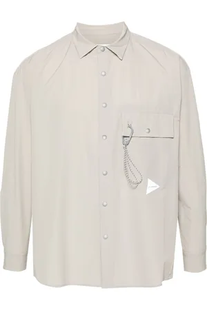 and wander Logo-print shirt