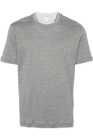 ELEVENTY Mélange-effect T-shirt