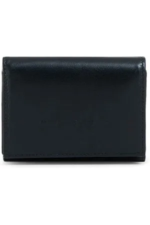 Marni Bi-fold embossed logo leather wallet