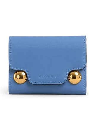 Marni Trunkaroo tri-fold leather wallet