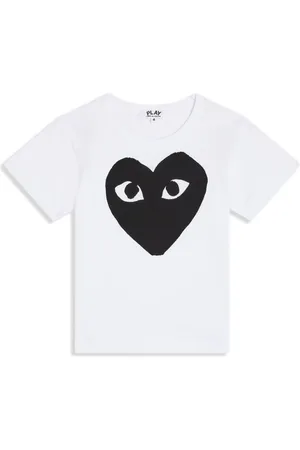 Comme des Garçons Heart-print cotton T-shirt
