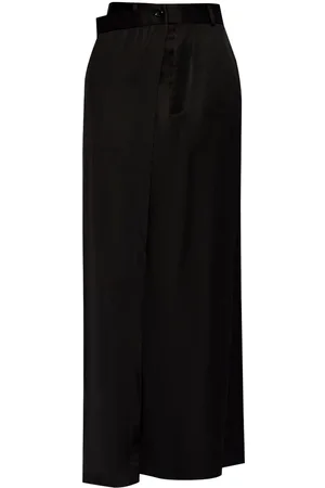 Maison Margiela Satin maxi skirt