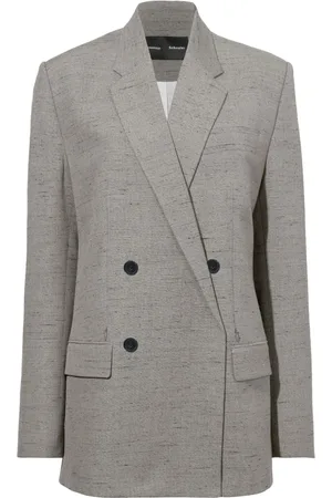 Proenza Schouler Hadley mélange-effect blazer