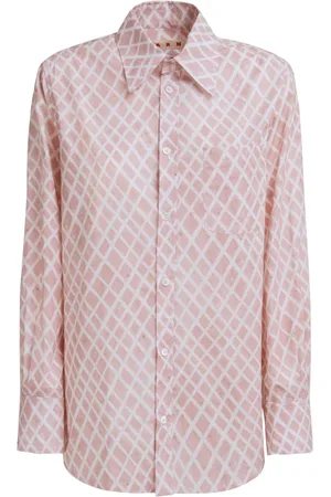 Marni Patterned long-sleeve shirt