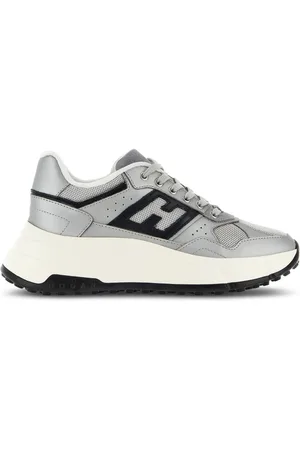 Hogan Side logo patch platform sneakers