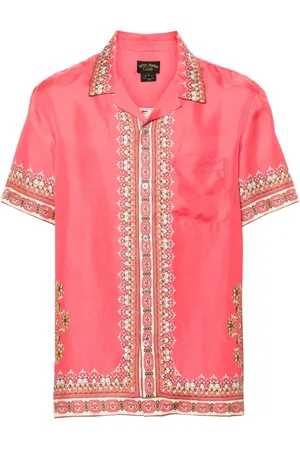 Camilla Shell Games silk shirt