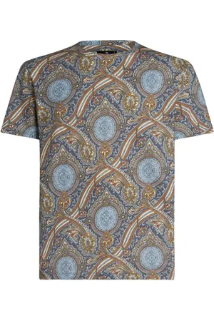 Etro Paisley-print cotton T-shirt