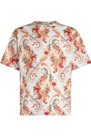Etro Paisley-print cotton T-shirt