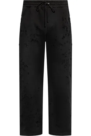 AMIRI Distressed finish straight-legged jogging trousers