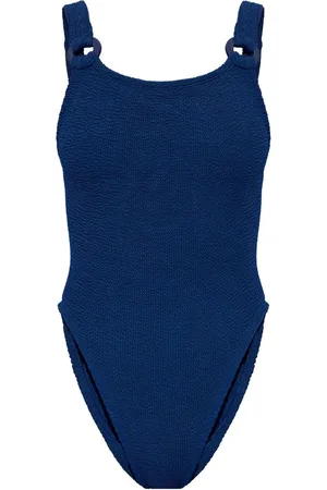 Hunza G Domino seersucker swimsuit