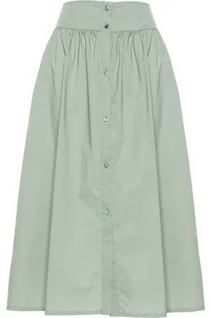 Woolrich Poplin midi skirt
