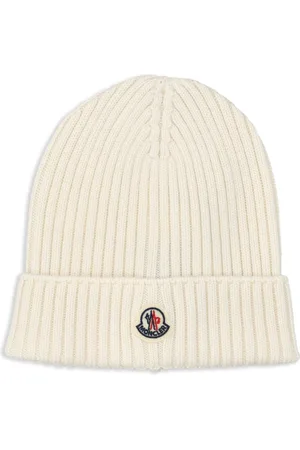 Moncler Logo patch wool beanie