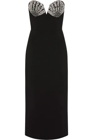Rebecca Vallance Cordelia strapless midi dress