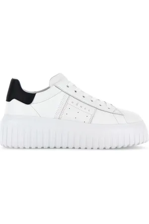 Hogan H-Stripes lace-up leather sneakers
