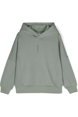 Calvin Klein Rubberised-logo sweatshirt