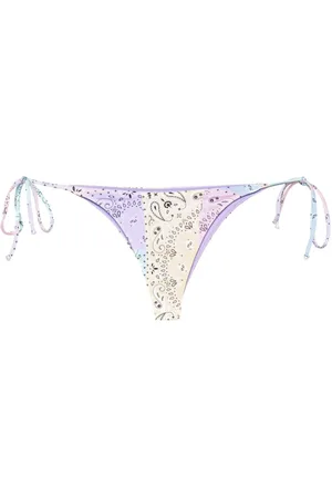 MC2 SAINT BARTH Marielle paisley-print bikini bottoms