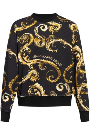 VERSACE Regalia Baroque print cotton sweatshirt