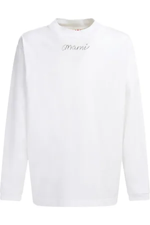 Marni Logo-print cotton T-shirt
