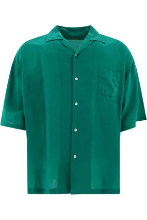 KAPITAL Soft spread collar shirt