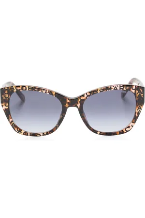 Marc Jacobs Logo-print square-frame sunglasses