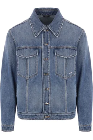 Fendi Buttoned cotton denim jacket