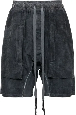 ISAAC SELLAM EXPERIENCE Organic cotton straight-leg shorts