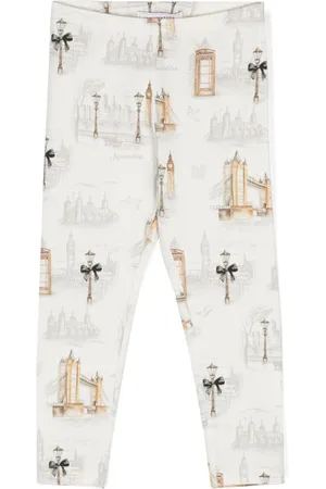 MONNALISA Graphic-print leggings