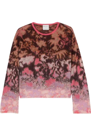 FORTE FORTE Crew-neck jacquard jumper