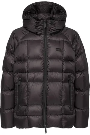Dsquared2 Logo-patch hooded padded jacket