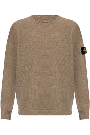 Stone Island Compass-badge crew-neck jumper