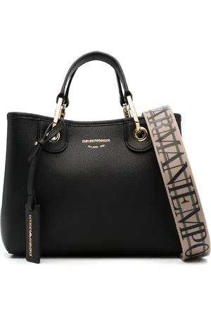 Emporio Armani Logo-debossed tote bag