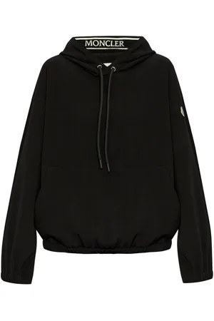 Moncler Logo-appliqué drawstring hoodie