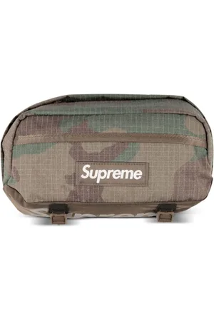 Supreme Camouflage-print ripstop belt bag