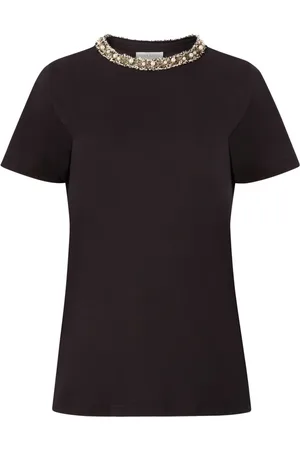 Nina Ricci Beaded detailing t-shirt