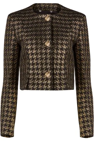Nina Ricci Houndstooth cropped jacket